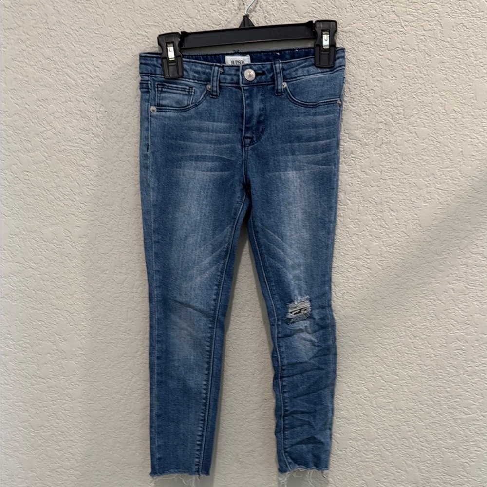 Hudson  Blue Distressed little Girls Jeans size 6